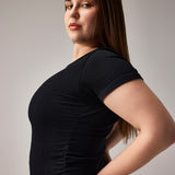 SEAMLESS TSHIRT - BLACK