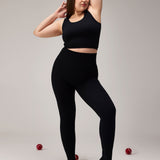 SEAMLESS LEGGINGS - BLACK