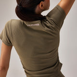 SEAMLESS TSHIRT - LALA GREEN