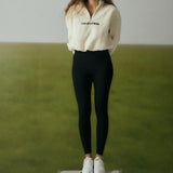 SNOW WHITE OVERSIZED SHERPA JUMPER