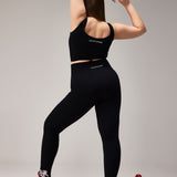 SEAMLESS LEGGINGS - BLACK