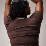 SEAMLESS TSHIRT - COFFEE