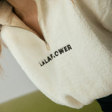 SNOW WHITE OVERSIZED SHERPA JUMPER