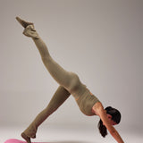 SEAMLESS FLARE PANTS - LALA GREEN