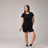 SEAMLESS TSHIRT - BLACK