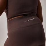 SEAMLESS LEGGINGS - COFFEE