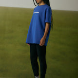 BLUE OVERSIZED T-SHIRT IN THE BUTTERFLY ANATOMY PRINT