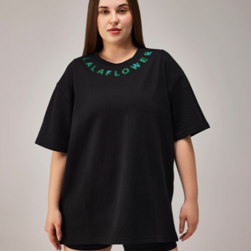 Oversized T-shirt.